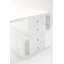 White Club Desk Snake 150x70cm