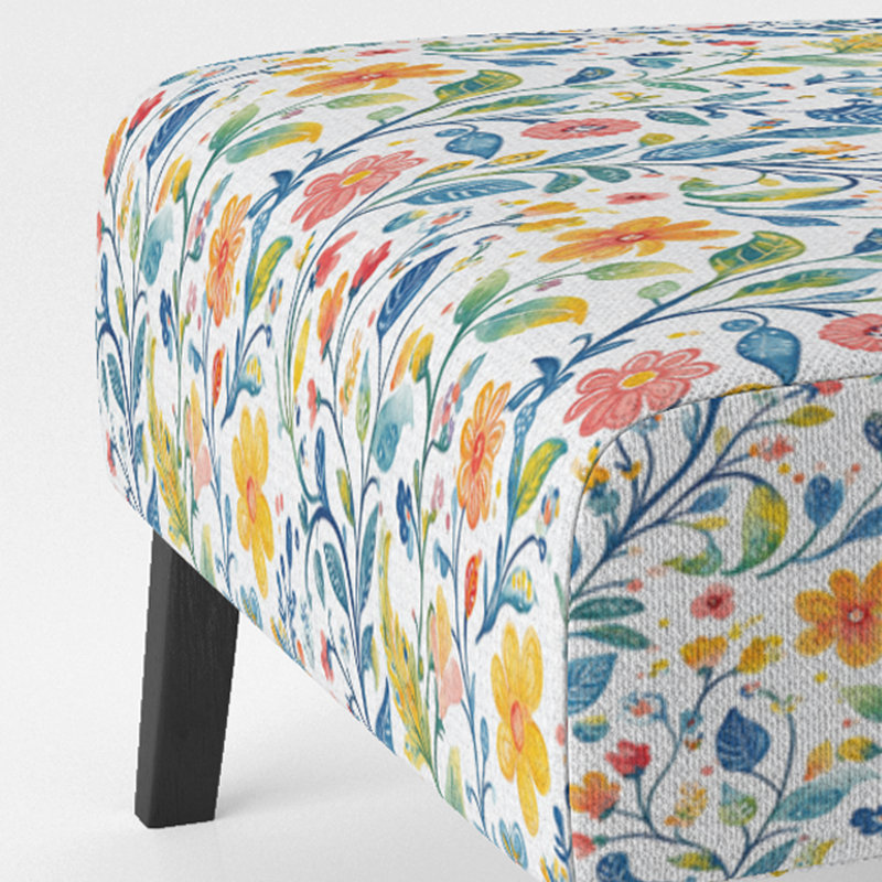 Fauteuil d'appoint Boho, Pantoufle sans accoudoirs