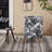 Wingback Accent Chair with Coffee Table