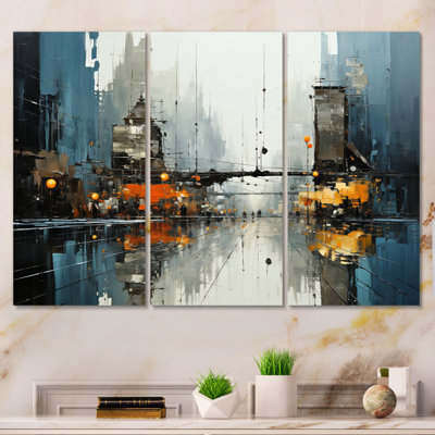 Urban Utopia I - Abstract Collages Wall Art