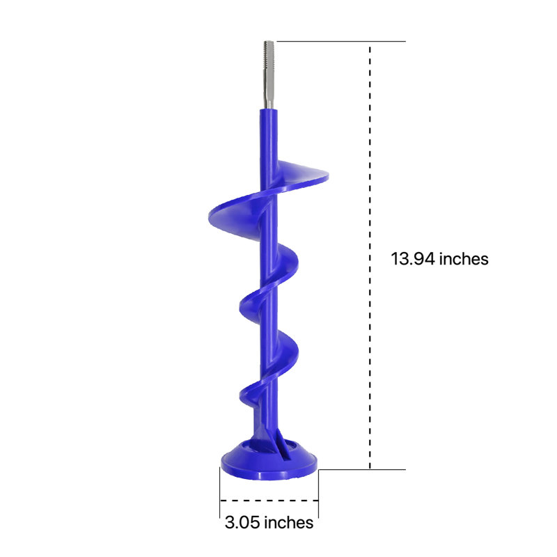 Whole Parts Refrigerator Ice Bucket Auger Part# Wr29x43990 - Replacement & Compatible With Some Ge, Hotpoint And Rca Refrigerators