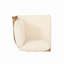 Ensemble de conversation pour canapé 4 pièces avec coussin, teck
