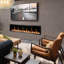 Foyer électrique ultra-linéaire 65 po Litédeer Latitude (ZEF65XC) | Foyer mural linéaire ultra-mince avec application WiFi, flamme multicolore, bûches de bois flotté, média de glace concassée et chauffe-eau 1500W-1763133069
