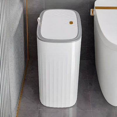 8 Litre Touch Top Waste Basket
