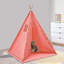 Tente d'intérieur pour enfants pliable avec tapis, guirlande de lumières-108685107