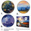 «Power Lines Electric Reverie VII», art mural sur toile-3187343-3187342