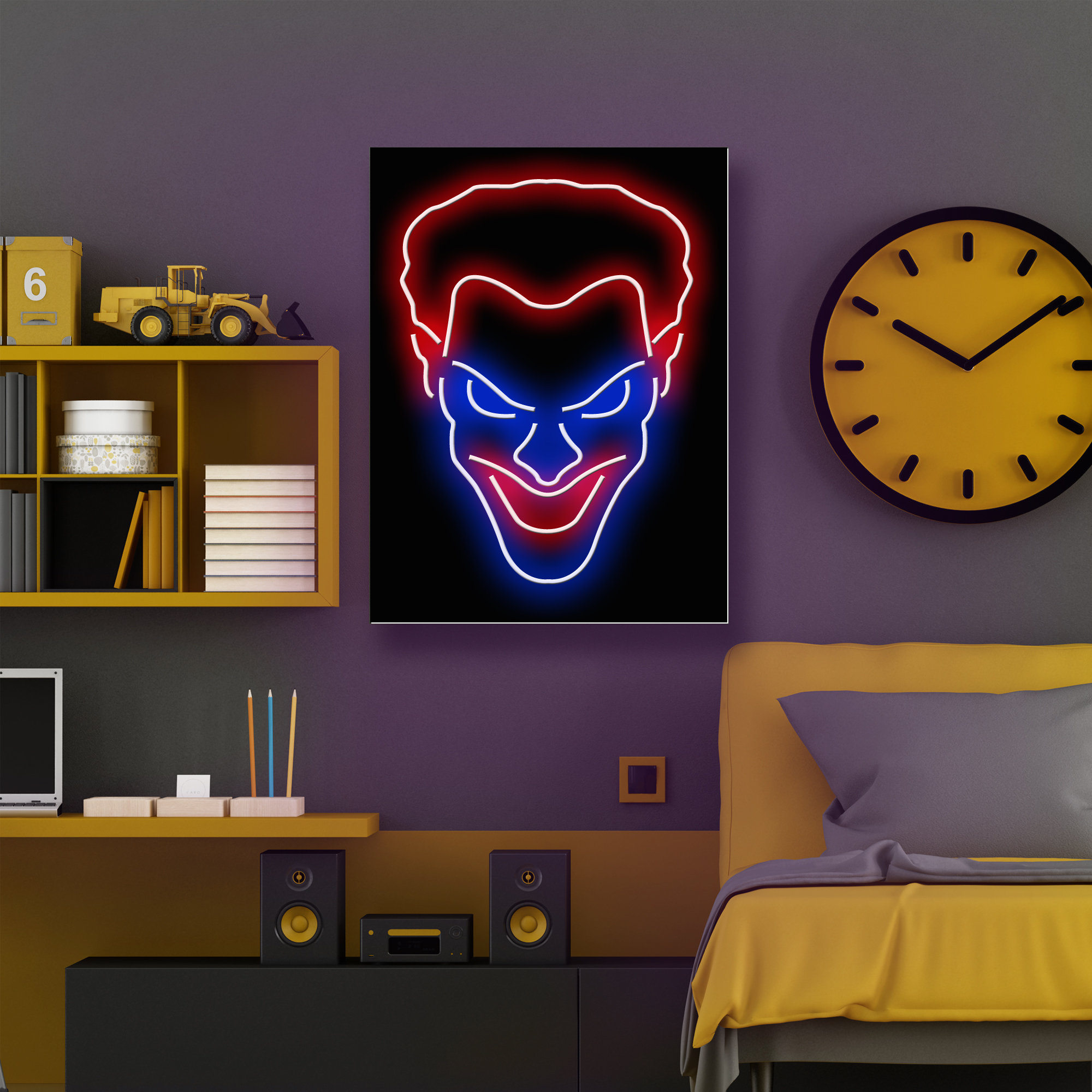 Joker neon deals light