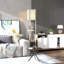 160cm Melamine Faced Column Floor Lamp-2038820509