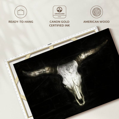 Kerner Dark Cow Skull