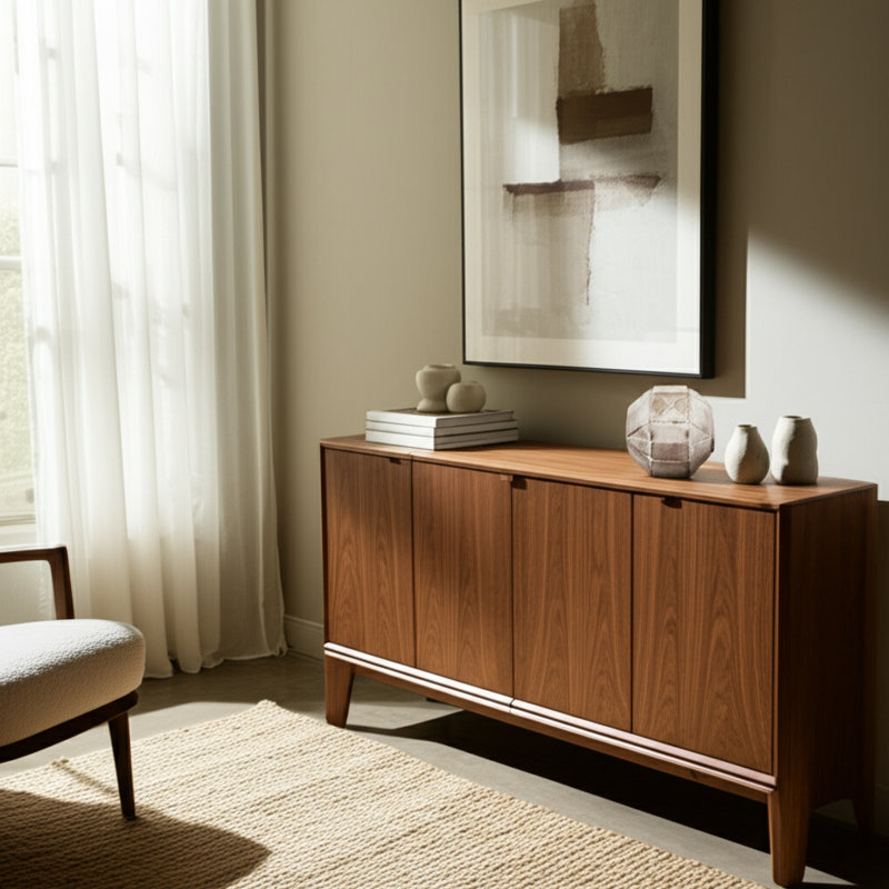  Grande sphère en marbre beige Pompano, H 4 po x l 4 po x P 4 po