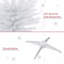 Arbre de Noël artificiel 6 pi avec arbre de Noël mince 6 pi avec 390 branches réalistes et support en plastique-1197610859