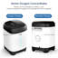 Machine à oxygène réglable de 1 à 8 L avec accessoires - Générateur d'oxygène domestique à contrôle intelligent 33% -93%