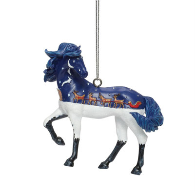 Ornement 2,75 pouces Enesco The Trail of Painted Christmas