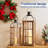 Wood and Metal Tabletop Lantern-702823660-697702202
