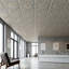 Carreau de plafond texturé en PVC blanc doré vieilli L 24 po x l 24 po Gaby-112618475