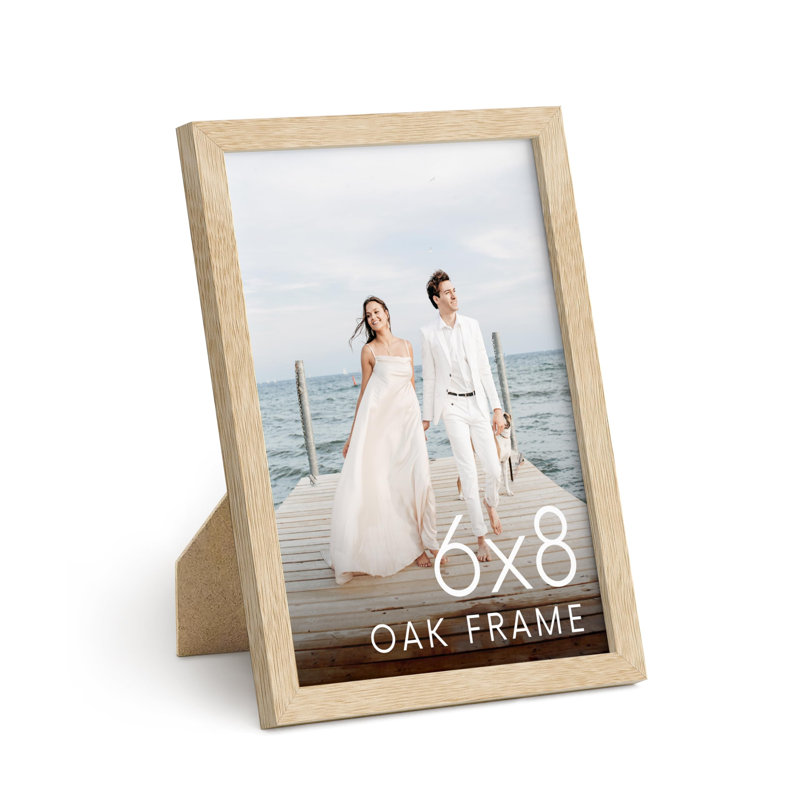 Cadre photo en bois, 18 po x 24 po, Beige