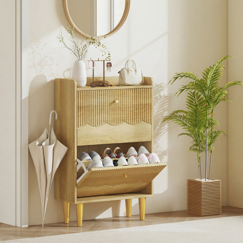 Shoe Storage Cabinet, 92cm H x 60cm W x 24cm D