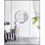 Miroir mural rond en verre antique D36