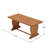 Brendalyn Patio Acacia Wood Dining Set With Woven Rope & Cushions-549628391