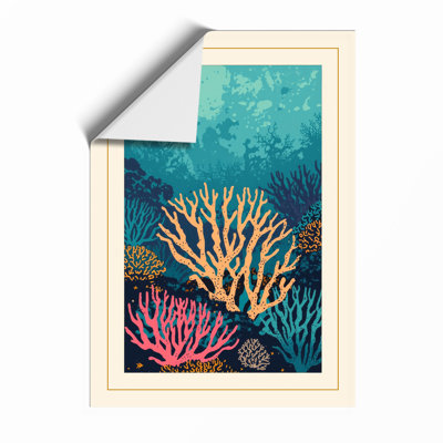 Coral Reef Sanctuary Coastal - Print