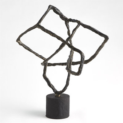 Sculpture enchevêtrée - Bronze