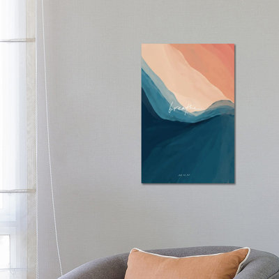 Breathe Classic by Morgan Harper Nichols - Wrapped Canvas Painting