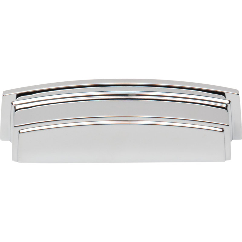 Cup / Bin Pull, Polished Chrome