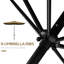 Parasol de terrasse 6,5 'x 10'-933139899