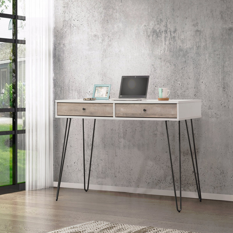 Bureau en chêne taupe