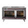 ILVE Nostalgie II Noblesse 60 in Dual Fuel Range 7 Burner, Griddle, Frenchtop