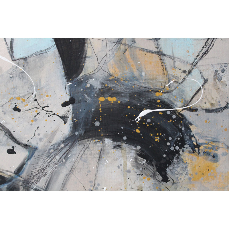 Speak In Silence - Wrapped Canvas Painting, 101cm H x 152cm W x 3.81cm D