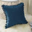 Pom Pom Velvet Tassels Pillow Cover-1067332465-1055298606