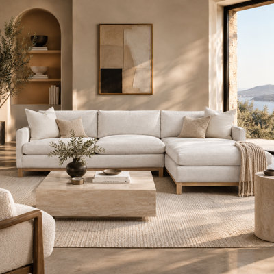 Canapé modulaire en bois massif Cami