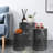 3PCS Metal Hollow-out End Table Set-561185229