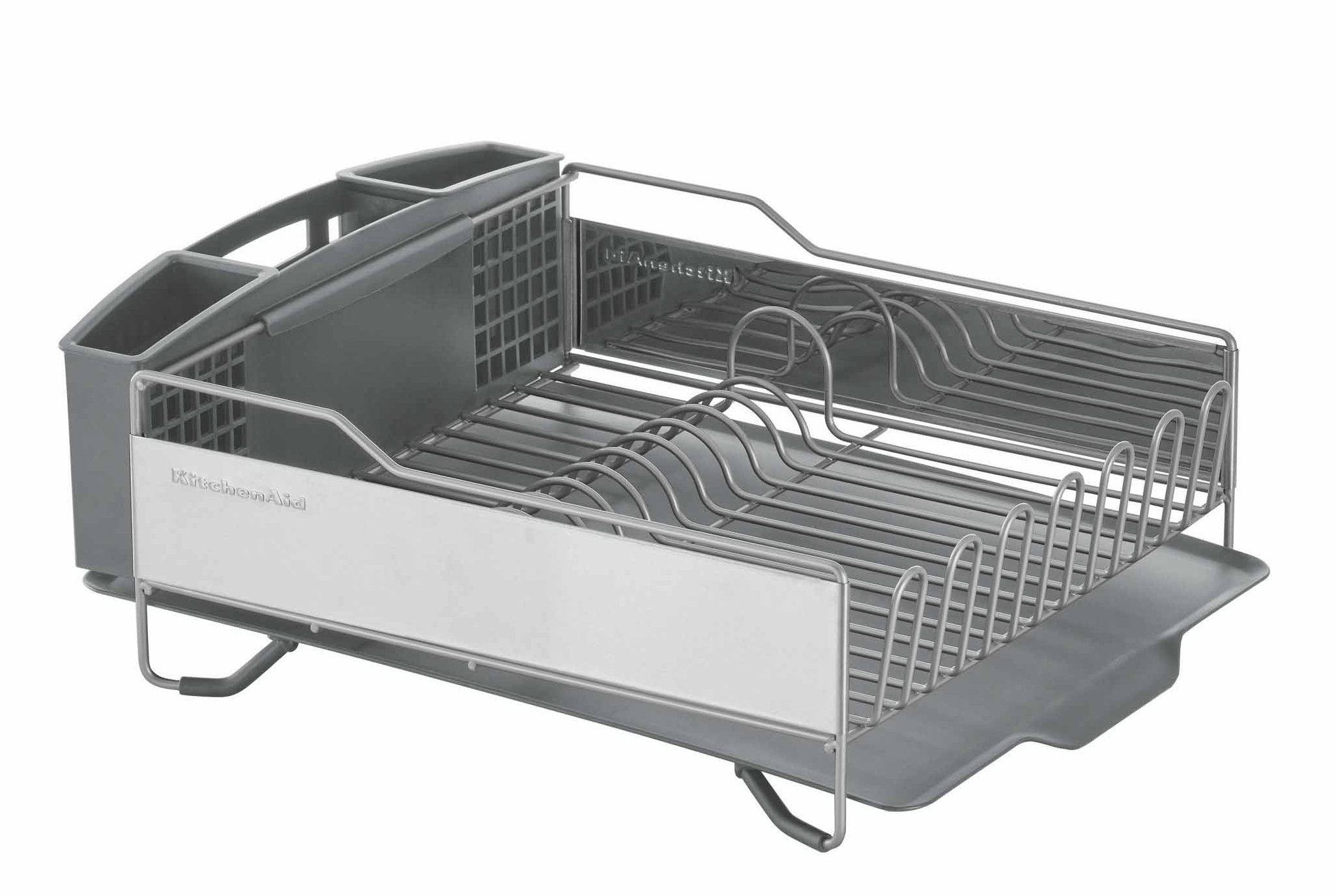 KitchenAid® Full Size Dish Rack, Light Grey & Reviews Wayfair