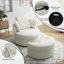 Chaise longue rembourrée avec coussin Niama-1963740549
