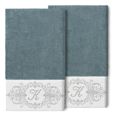 Ensemble de serviettes de bain 2 pièces en coton Monica