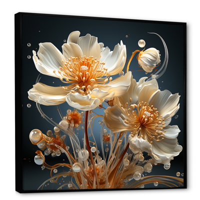 «Transparent Buttercups Collage I» sur toile