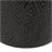 Ceramic Decorative Black Vase with Geometric Etchings-257359782