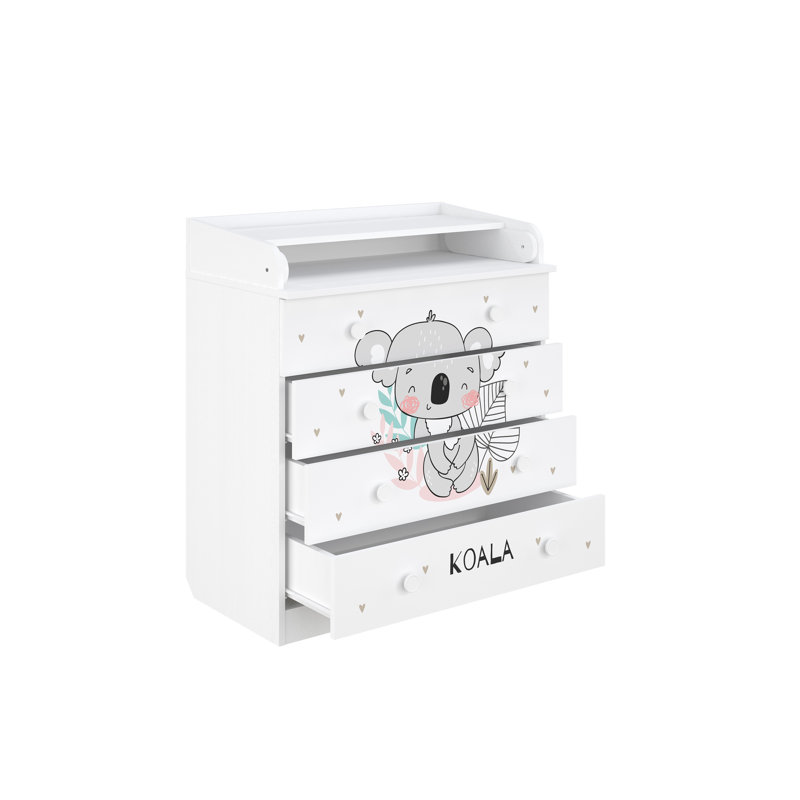 Changing dresser Model 800, white, Coala