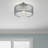 Haney Linen Blend Semi Flush Mount-1297012550-1297012557