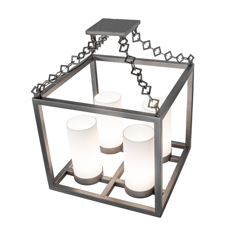 16" Square Kitzi 4 Light Pendant