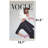 Chic Haute Couture Magazine Cover Area Rug