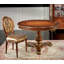 Rosewood Solid Wood Pedestal Dining Table-25656189