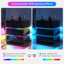 Fully Assembled 3-Drawer Nightstand with Charging Station and Motion Sensor RGB Light, Curved Profil-1148960001-1146396961