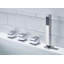 Baignoire tourbillon autoportante 71 "x 32"