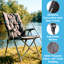 Harbour Housewares - Padded Reclining Folding Chairs-126281543