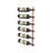 Lleucu 1-Bottle Helical Wall-Mounted Metal Wine Rack in Golden Bronze - 5”, Left-Facing-1776795288-1770692997