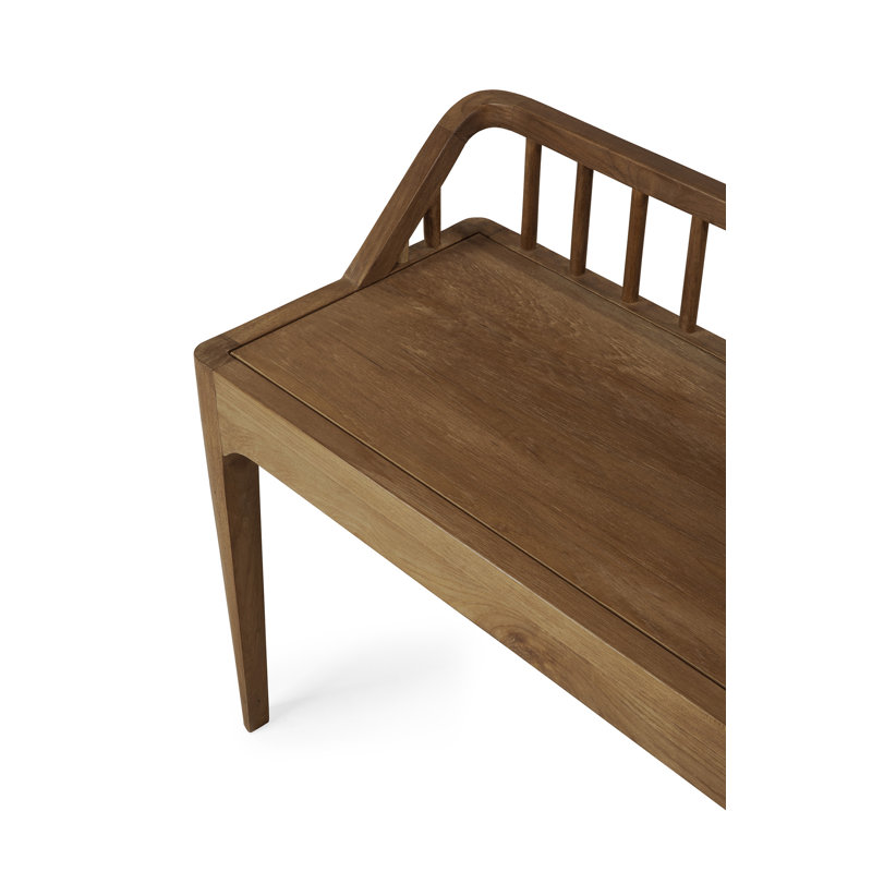 Spindle Solid Wood Dining Bench