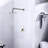 Brushed Nickel Wall Mounted Shower Faucet With Valve - Robust Brass Establishment Configuration